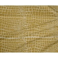 thumbnail image 4 of oneOone Polyester Lycra Dark Mustard Fabric Crocodile Animal Skin Fabric For Sewing Printed Craft Fabric By The Yard 56 Inch Wide, 4 of 4