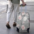 thumbnail image 3 of Pioneer Flower Floral Print Pattern Luggage Cover Fashion Suitcase Cover Baggage Covers Fit 25-28 Inch Luggage (Go Travel), 3 of 5