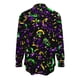 thumbnail image 5 of TaTaai Ladies Long Sleeve Carnival Top Round Neck Casual Polyester Shirt Lightweight Printed Festival Wear Size Up Recommended Gift, 5 of 5