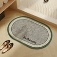thumbnail image 3 of Bathroom Floor Mats Water Absorbent Non Slip Drying Mats for Sink Toilet Doorway Quick Dry Absorbent Foot Mat for Bathroom Safety, UKHBMC | Green, 3 of 8