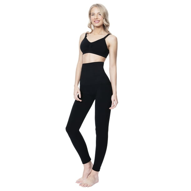 Mothers Essentials High Waist Tummy Compression Control Slimming Leggings