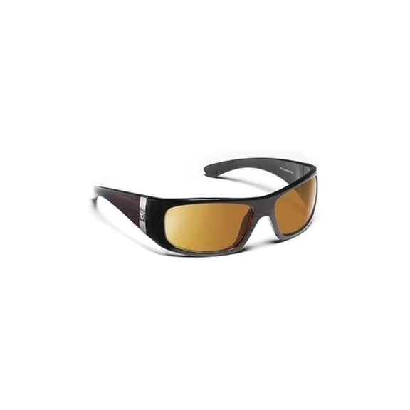 7eye 785217 Shaka Photochromic Day Night Eclypse Sunglasses- Mahogany - Medium & Extra Large