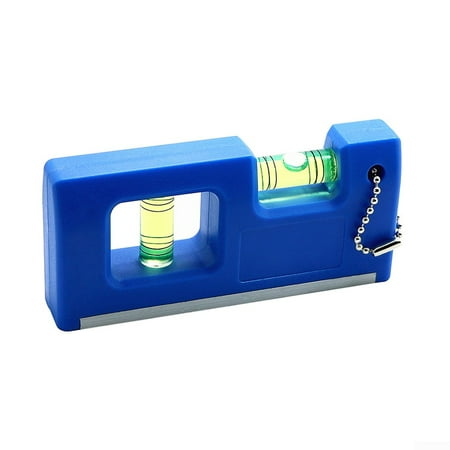 

1PC Plastic T-type Level Bubble Blue Orange Color Acrylic level Ruler Horizontal