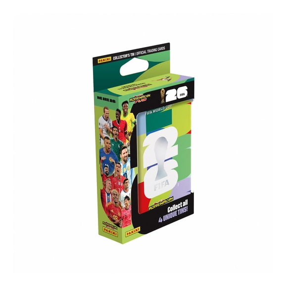 2026 Panini Adrenalyn TG FIFA World Cup Cartes à Échanger - Boîte de Poche Trophée Argent (35 Cartes + 3 le)