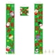 thumbnail image 1 of Billuyoard 2 piezas de pancartas colgantes de Feliz Navidad, carteles de bienvenida para el porche, vacaciones en casa, decoración de cumpleaños de Año Kits de decoración para fiestas Verde Billuyoard HA010416-02B, 1 of 6