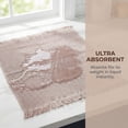 thumbnail image 3 of REGALWOVEN 3 Pack 100% Cotton Waffle Weave Cleaning Cloths, Fringed Edge Dish Towels Coffee 14" x 14", 3 of 7