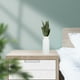 thumbnail image 4 of Planta de serpiente falsa planta artificial de serpiente verde adorno de hojas verdes planta de serpiente decorativa, 4 of 8