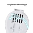 thumbnail image 4 of Juego de portaescobillas de baño de silicona, cepillo de limpieza de inodoro montado en la pared, 4 of 4