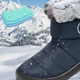 thumbnail image 5 of Botas de nieve de invierno para niñas y niños: zapatos de invierno cómodos y cálidos para niños pequeños, botines impermeables y livianos para caminar al aire libre, 5 of 5