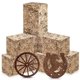 thumbnail image 1 of 18 Piezas Western Decoraciones Granja Cumpleaños Baby Shower Wedding Table Decoration Supplies, 1 of 7