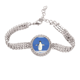 thumbnail image 1 of Cute White Penguin Science Nature Picture Pulsera de tobillera de cadena de tenis, joyería de diamantes, 1 of 3