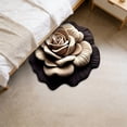 thumbnail image 1 of BotaniNest 3D Floral Area Rug Non Slip Floor Mat For Living Room And Entryway, 1 of 6