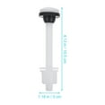 thumbnail image 4 of PAMINGONO Toilet Seat Mounting Bolts with POM and Rubber for , White, Compatible with Standard Toilet Sizes, 4 of 8