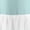 Spa Blue_White, variant on Lush Decor Tulle Skirt Colorblock Shower Curtain, 72" x 72", Blush/White