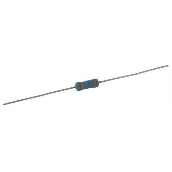 NTE Electronics HW020 Metal Film Flameproof Resistor, 1/2W, 2% Tolerance, Axial Lead, 20 Ohm (Pack of 6) - HW020