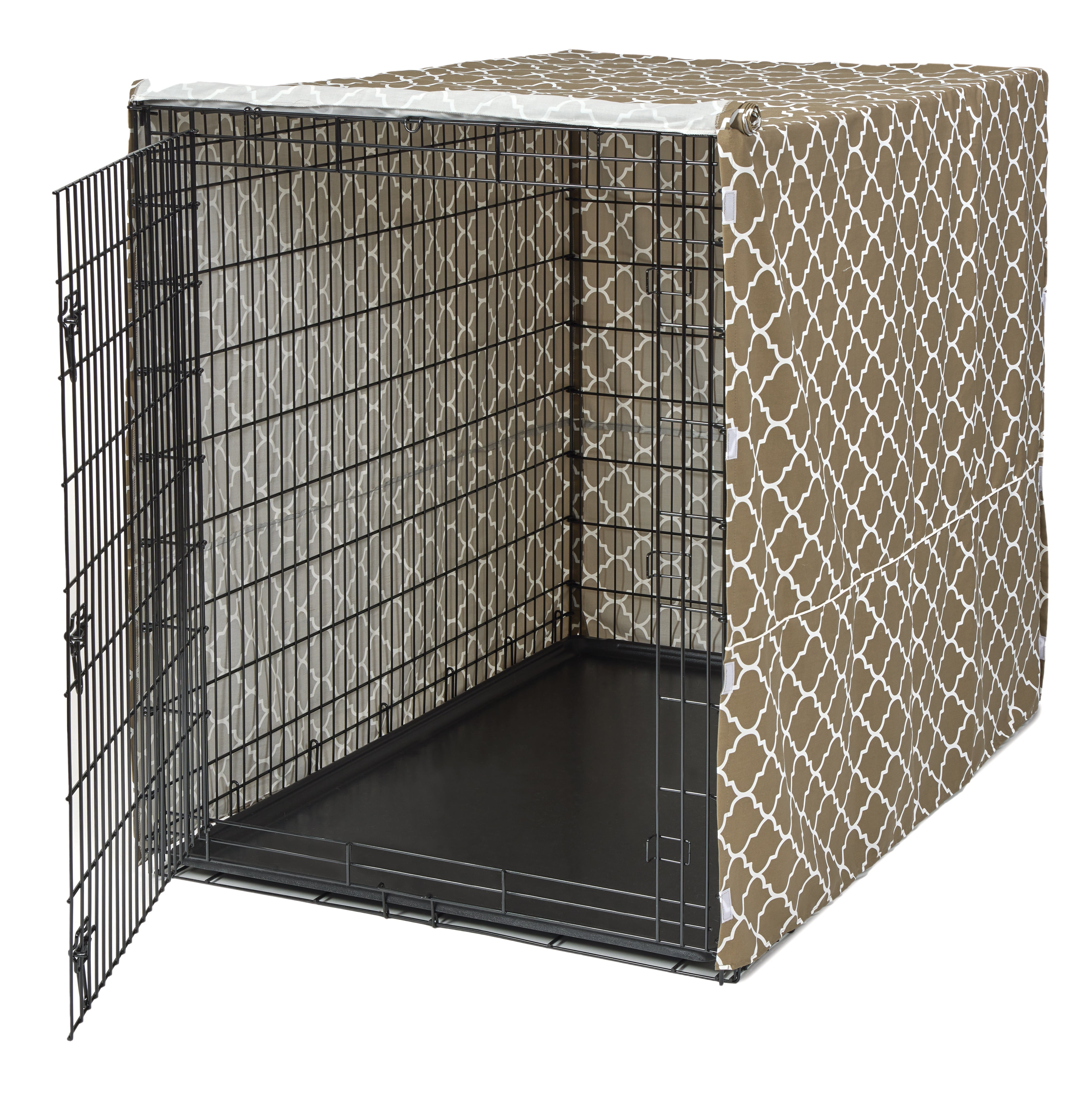 MidWest Homes for Pets 54 Inch Crate Cover, Teflon-Material Dog Crate Cover