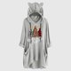 thumbnail image 2 of Camisas Navideñas Para Mujer, Camisetas de Manga Larga, Cuello Redondo, Con Capucha, Bolsillo Estampado, Camiseta Suelta de Otoño Odeerbi ODB205201, 2 of 6
