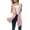 Pink, variant on Women's Sleeveless Draped Open Front Cardigan Vest Asymmetric Hem Blouse Tops Tube Tops for Women plus Size Lace Trim Tops for Women Ladies Tunics Short Sleeve Sexy Blouse for Women plus Size Cute 2x