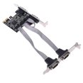 thumbnail image 3 of Txb071 Pci pour Carte Express Add On 4 Ports Série Riser Multi Rs232 Db9 Com Pcie Adaptateur d'Extension, 3 of 5