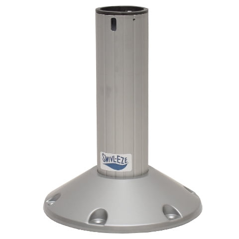 Attwood Boat Fluted Seat Pedestal 278A0GY110-1 | 11 Inch Aluminum