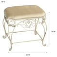 thumbnail image 3 of Aldabella Vanity Bench Creamy Gold One Size, 3 of 5