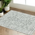 thumbnail image 1 of Rugking Doormat 3x5 Entryway Area Rug Washable Rug Non-Slip Indoor Floor Cover Persian Small Rug Accent Throw Rug Thin Rug for Kitchen Bathroom Bedroom Grey, 1 of 6