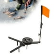 thumbnail image 2 of LIANXUE Fishing Tackle Accessory Marker Flags Ice Fishing Rod Tip Up Strikes Indicators with Poles Flags Winter Ice Fishing Gear, 2 of 9