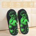 Hulk Slippers for Men Women, Funny Pattern Warm Comfy Non Slip Home