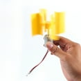 thumbnail image 1 of Small Motor Vertical Wind Turbines Blades Breeze Electricity Generator, Ideal for Teaching Wind Power Generating with Demonstration, Can Work with Light Wind for Science Model, 1 of 8