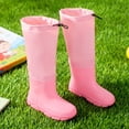 thumbnail image 4 of Krdevn Kids Knee High Rain Boots Waterproof Rubber Pull On Outdoor Boots for Play,9-9.5 Years, 4 of 5