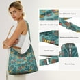 thumbnail image 5 of Aesthetic Succulen Crossbody Bag - Large Capacity Multi-Pocket Handbag for Women with Desert Style & Versatile Functionality, 5 of 5