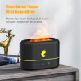 thumbnail image 3 of Blue and Red Simulated Flame Humidifier 2 Brightness Lights Silent Cool Mist USB Air Humidifier Aromatherapy Essential Oil Diffuser Suitable for Home Office Bedroom Baby Room, 3 of 8