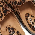 thumbnail image 3 of CAPE ROBBIN WOMEN CARRERA MULE SANDALS LEOPARD SIZE 6, 3 of 4