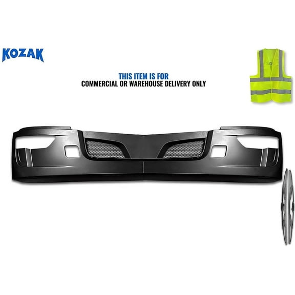 Complete Front Bumper Outer Paint with Fog Lamp Hole (9 parts) Compatible with 579 2022 