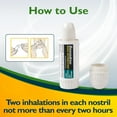 thumbnail image 5 of Benzedrex Nasal Decongestant Inhaler, Medicated Nasal Vapor Inhaler, 1 Count (pack of 18), 5 of 7