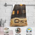 thumbnail image 3 of 2-Piece Polyester cotton Towel Set Absorbent Patterns in African Art Hand Towel Bath Towel Soft and Comfortable Machine Wash 28.3x14.4, 3 of 7
