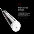 thumbnail image 5 of Golf Pride ZERO TAPER MEDIUM 58R Golf Club Grip - BLACK WHITE RED, 5 of 7
