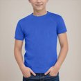 thumbnail image 2 of TOWED22 Boys Dinosaur Shirt Kids Short Sleeve T-Shirts Toddler Boy Tops Tee Size 2-8 Years(Dark Blue,8-9 Y), 2 of 7