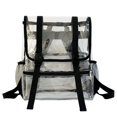thumbnail image 2 of YAOMOBB School Bag Large Capacity Transparent School Backpack Adjustable Shoulder Strap Book Travel Backpack, 2 of 7