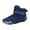 Dark Blue, variant on GJSYRH Toddler Boys Girls Snow Boots, Winter Insulated High-Top Barefoot Shoes with Non- Sole & Lining Pink 5.5-6 Years