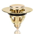 thumbnail image 1 of Tapón de drenaje para fregadero emergente, tocador de baño, lavabo, recipiente de rebote, filtro de repuesto, accesorios de baño de cocina, dorado kenally HA008208-02B, 1 of 6