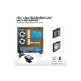 thumbnail image 6 of DIYPC ARGB-N5-BK Black USB3.0 / Type C ATX Mid Tower Gaming Computer Case w/2 x Tempered Glass Side Panel and 3 x ARGB PWM Fans Pre-Installed, Support BTF Back Plug MB, 6 of 12