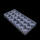 thumbnail image 3 of Yuarrent Molde de chocolate Jooan, molde de decoración de postres de plástico transparente para hornear dulces de galletas y cupcakes Herramientas y accesorios para hornear No.08 Yuarrent HA003626-08, 3 of 6
