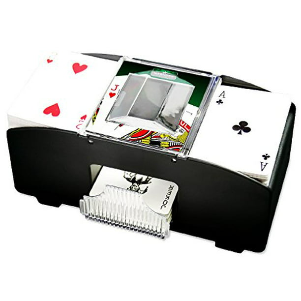 Meridian Point Casino 2 Deck Automatic Card Shuffler Walmart Com Walmart Com