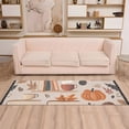 thumbnail image 2 of Yayeee Hallway Runner Rug 2'x6' Non Slip Machine Washable with Rubber Backing, Fall Acorns Pattern, 2 of 8