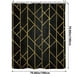 thumbnail image 3 of Cortina De Ducha Con Estampado Geométrico, Impermeable, Ideal Para El Baño. Diseño Degradado, Ojales Inoxidables, Tejido De Secado Rápido, Lavable a Máquina. Apta Para Uso Doméstico Y Hotelero., 3 of 6