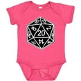 thumbnail image 3 of Inktastic 20 Sided Black Dice Boys or Girls Baby Bodysuit, 3 of 5