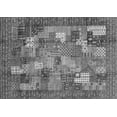 thumbnail image 1 of Ahgly Company Indoor Rectangle Abstract Gray Modern Area Rugs, 8' x 12', 1 of 4