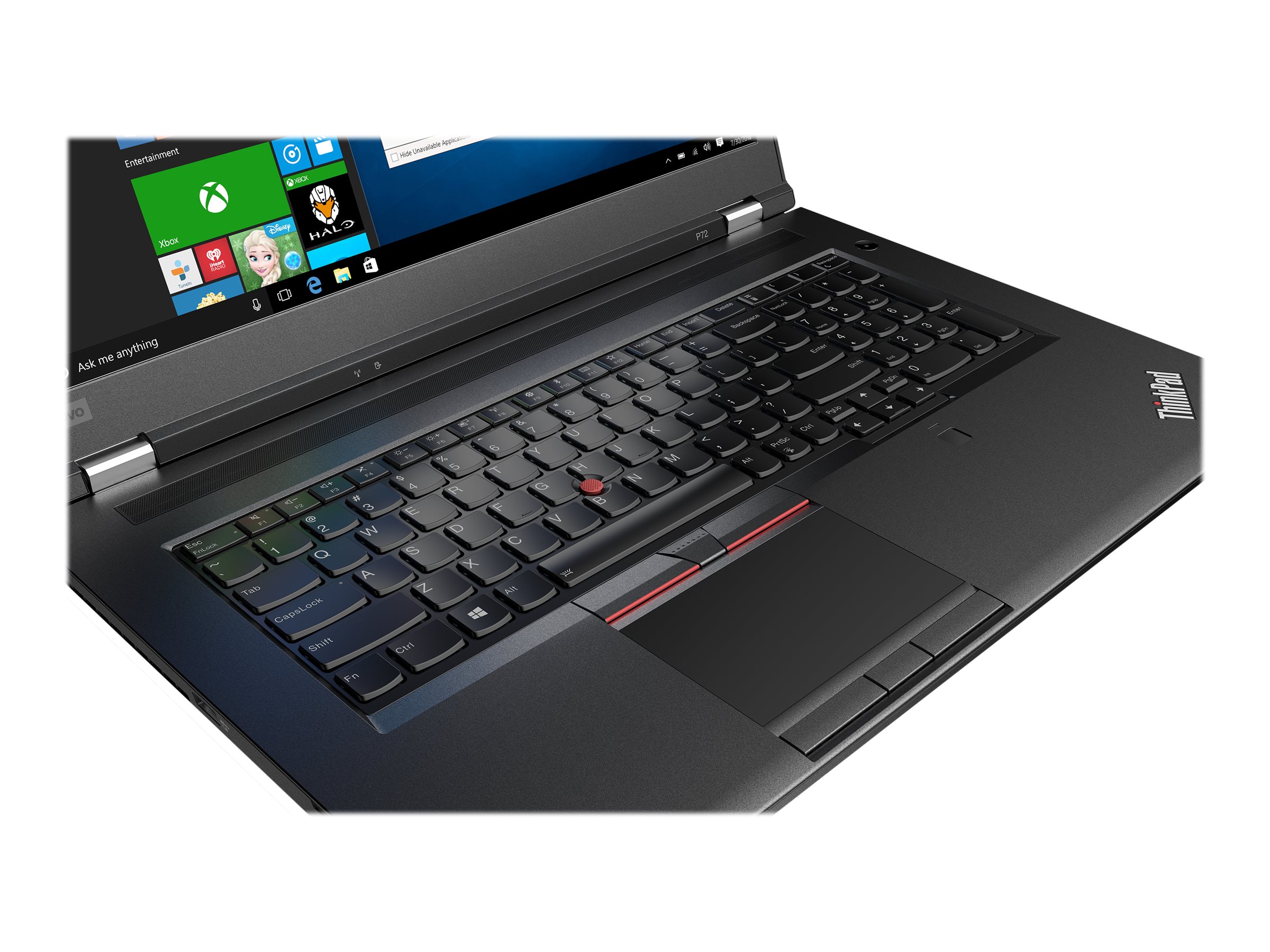 ノートPC ThinkPad P72 Corei7-8850H 17.3 4K P3200 Lenovo ThinkPad P72 20MB - Intel Core i7 - 8850H / up to 4.3 GHz