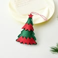thumbnail image 4 of Yhmxh Christmas Tree Ornaments, Felt Santa Claus Hanging Ornament for Christmas Tree Xmas Tree Ornament, All kinds of Santa Claus Felt Ornaments Xmas Tree Ornament for Home Wall Party Decorations, 4 of 6
